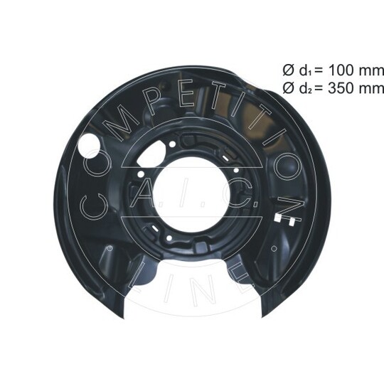 55084 - Splash Panel, brake disc 