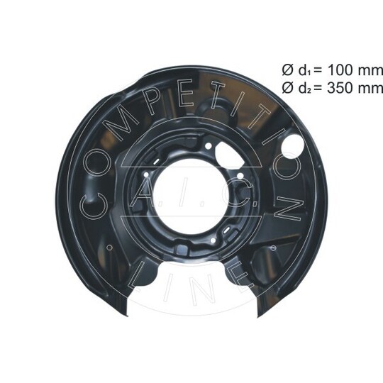 55083 - Splash Panel, brake disc 