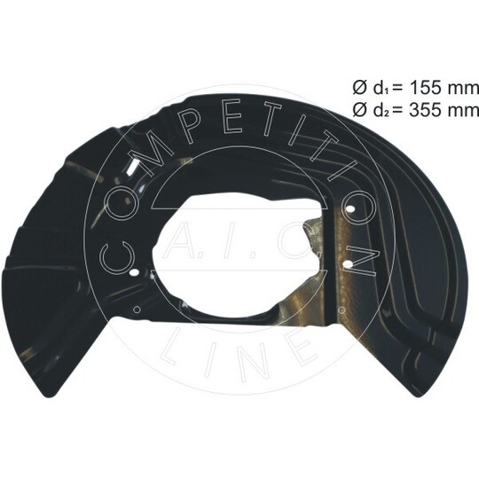 55909 - Splash Panel, brake disc 