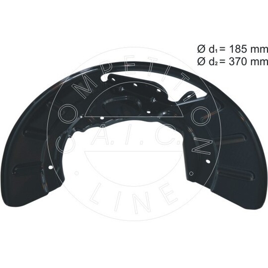 56145 - Splash Panel, brake disc 