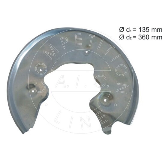 56149 - Splash Panel, brake disc 