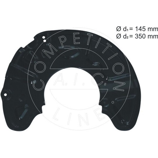 56174 - Splash Panel, brake disc 