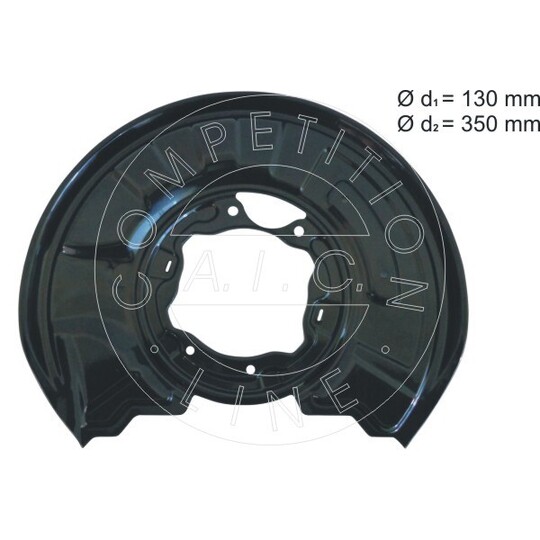 56177 - Splash Panel, brake disc 