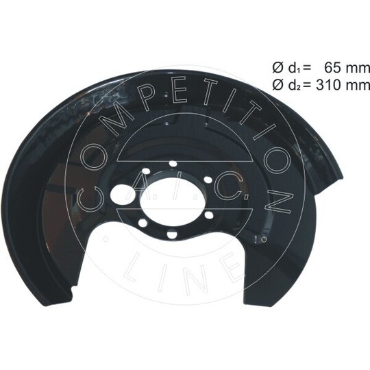 56227 - Splash Panel, brake disc 