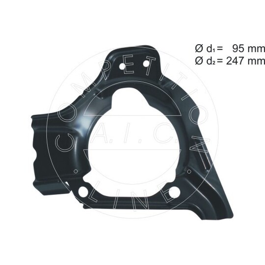 56169 - Splash Panel, brake disc 