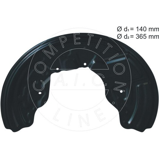 56315 - Splash Panel, brake disc 