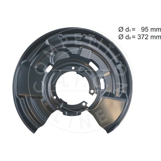 56986 - Splash Panel, brake disc 