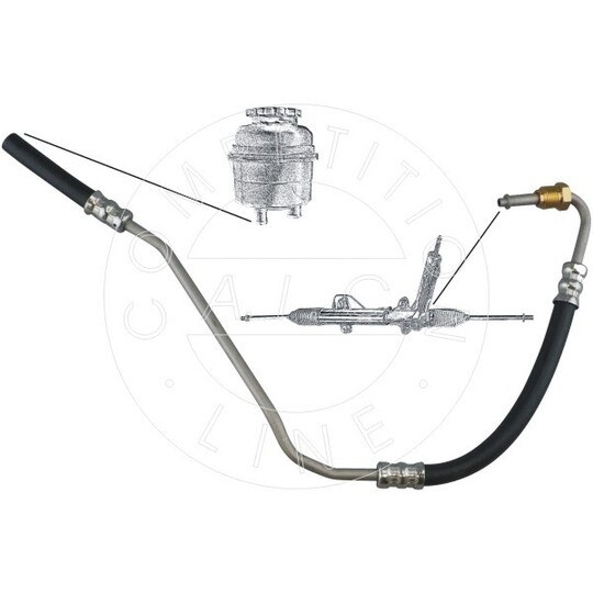 57193 - Hydraulic Hose, steering system 