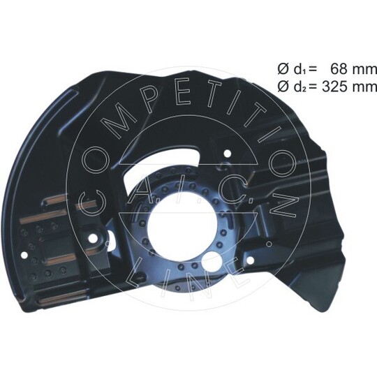 56408 - Splash Panel, brake disc 