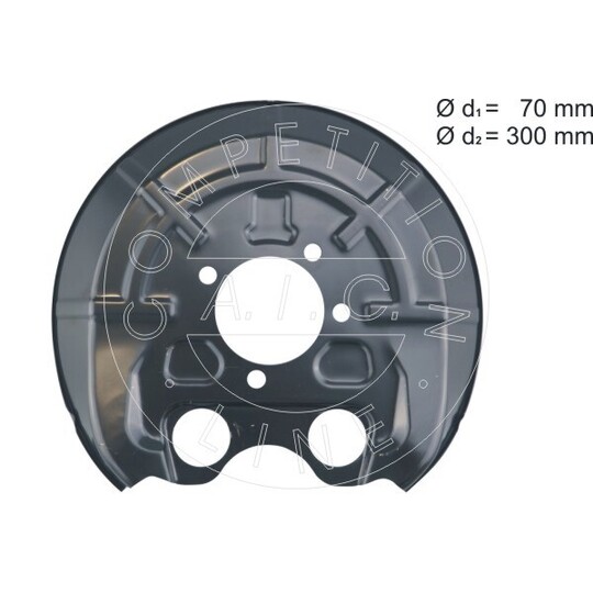 56695 - Splash Panel, brake disc 