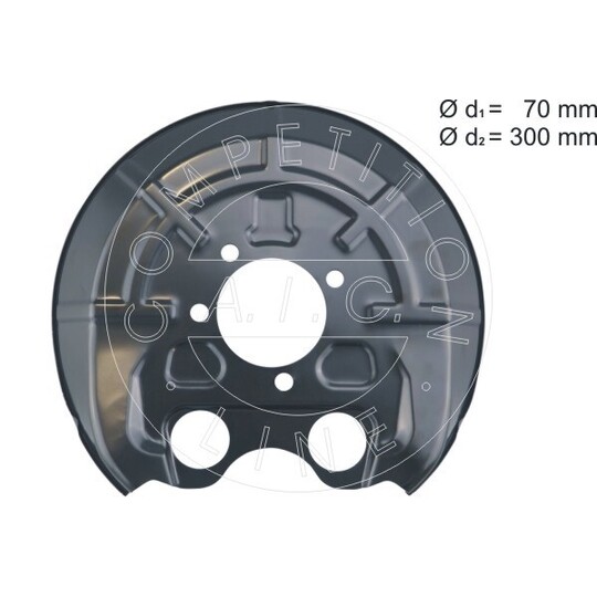 56696 - Splash Panel, brake disc 