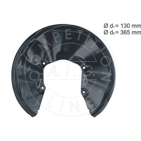 57068 - Splash Panel, brake disc 