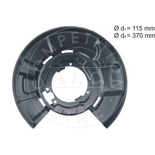 56989 - Splash Panel, brake disc 