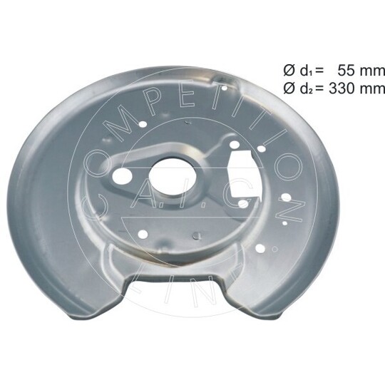 57610 - Splash Panel, brake disc 