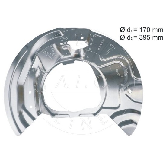 57760 - Splash Panel, brake disc 