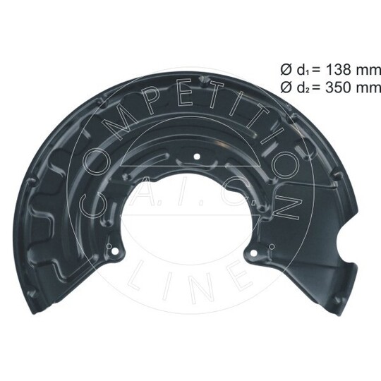 57840 - Splash Panel, brake disc 