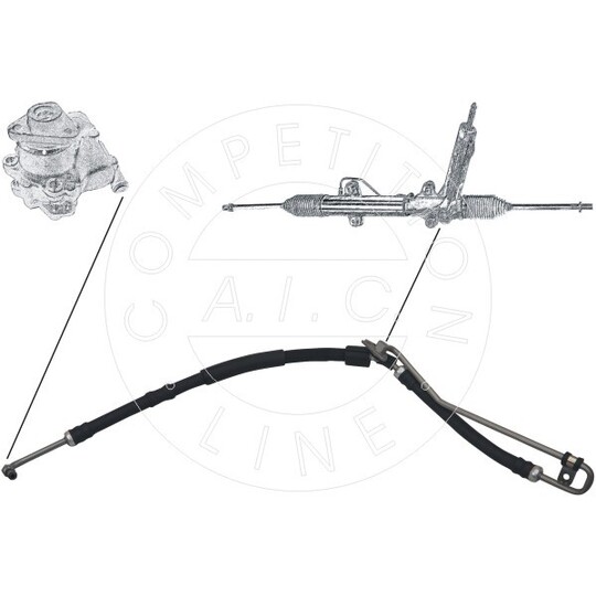 58286 - Hydraulic Hose, steering system 