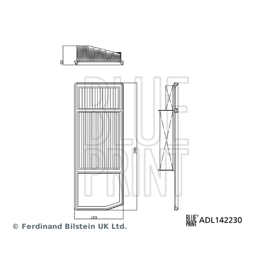 ADL142230 - Ilmansuodatin 