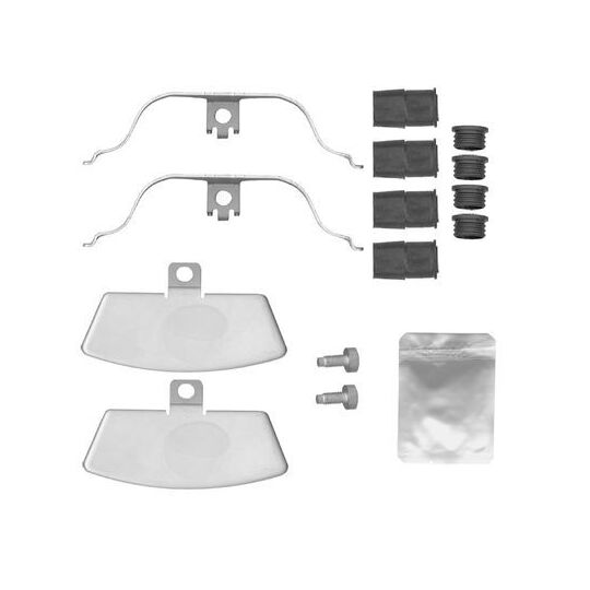 1 987 474 758 - Accessory Kit, disc brake pad 