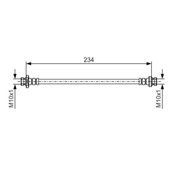 1 987 481 079 - Brake Hose 