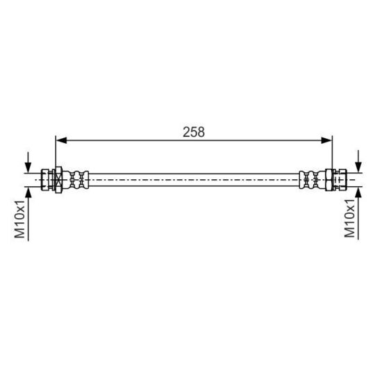 1 987 481 725 - Brake Hose 