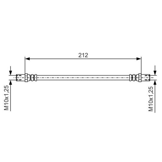 1 987 481 A50 - Brake Hose 