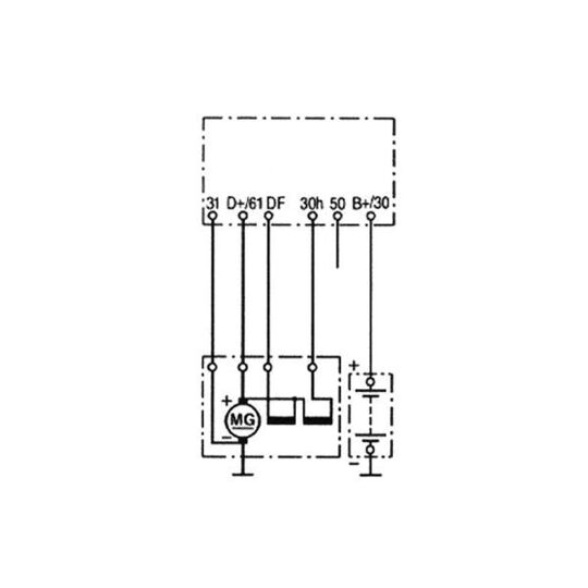 0 190 219 001 - Generatorregulator 