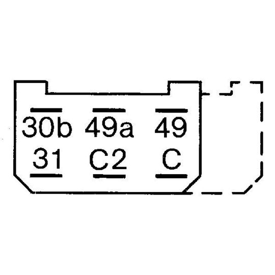 0 335 210 044 - Flasher Unit 