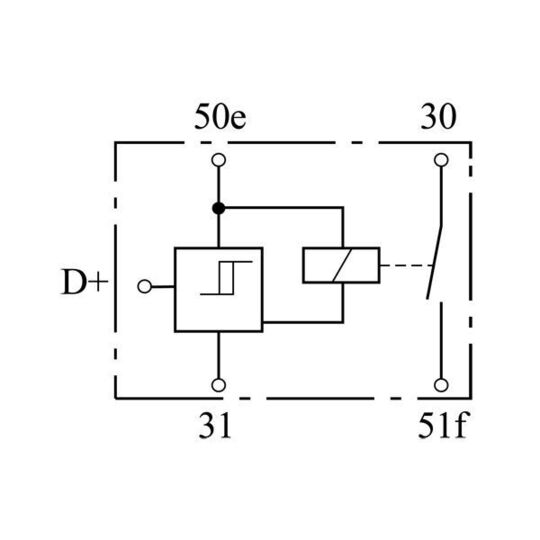 0 331 801 300 - Relay, immobilizer 