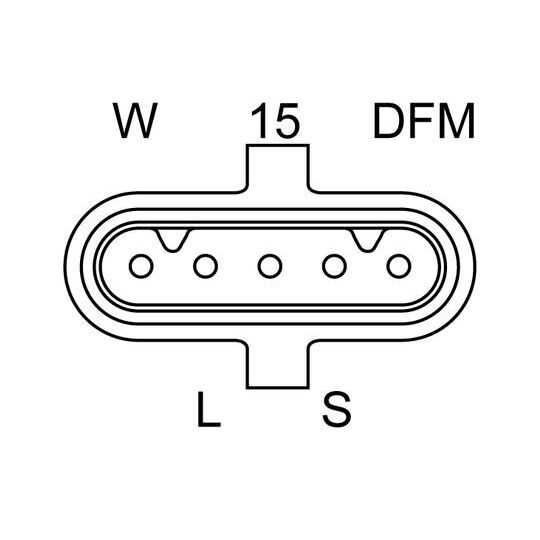 0 986 042 390 - Alternator 