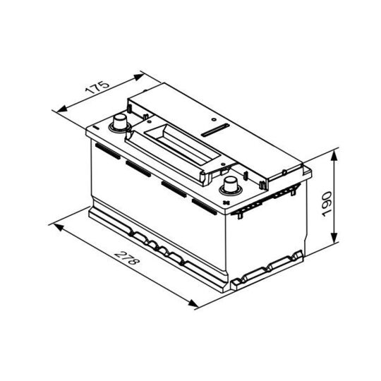 0 092 S4E 081 - Starter Battery 