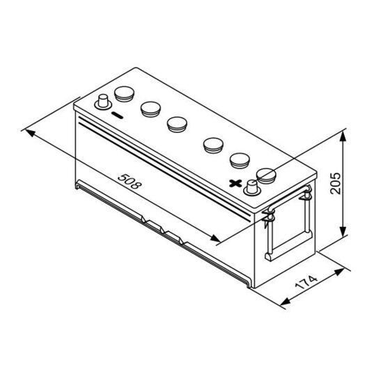 0 092 T30 460 - Starter Battery 