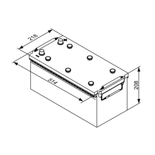 0 092 T30 430 - Batteri 