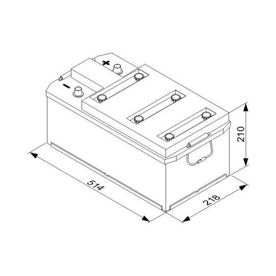 0 092 T30 470 - Starter Battery 