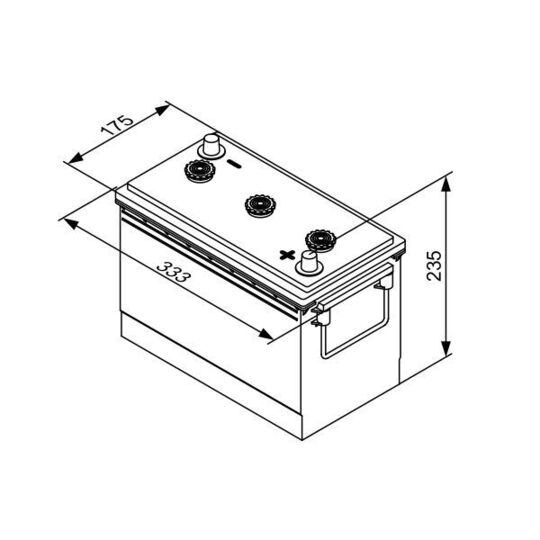 0 092 T30 630 - Starter Battery 