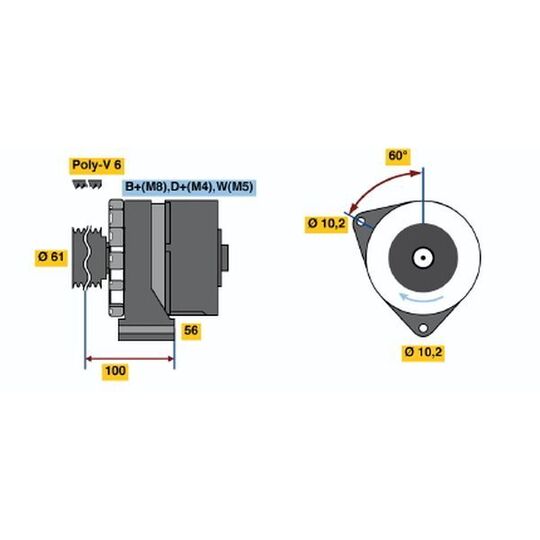 0 120 469 855 - Generator 