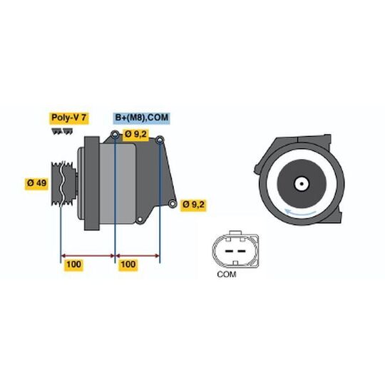 0 122 0AA 1D0 - Alternator 