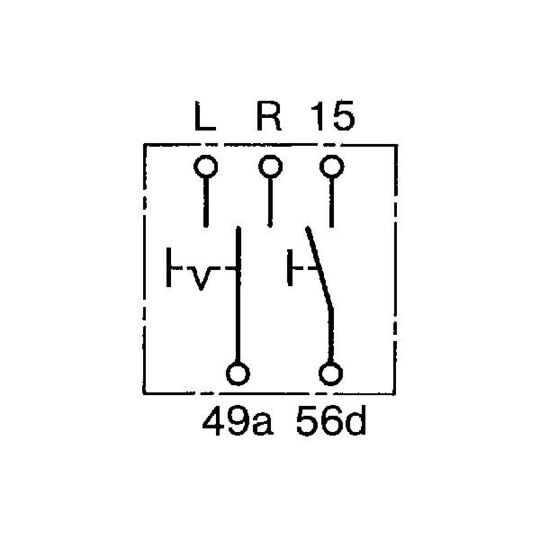 0 341 810 005 - Control Stalk, indicators 