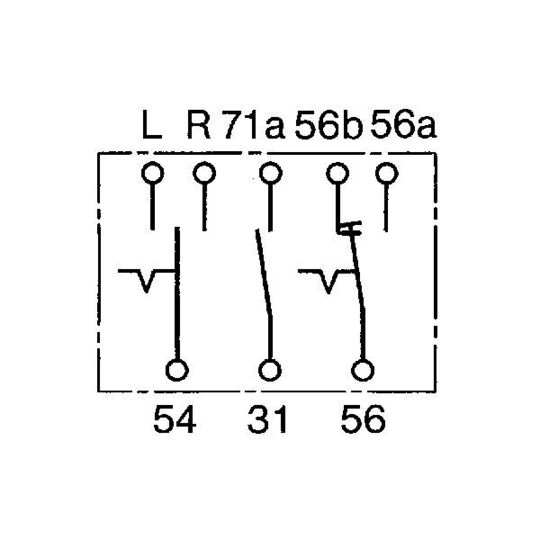 0 341 810 009 - Control Stalk, indicators 