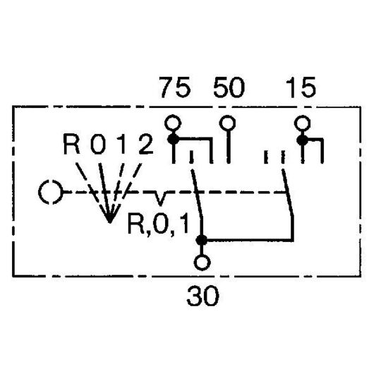 0 342 309 005 - Ignition-/Starter Switch 