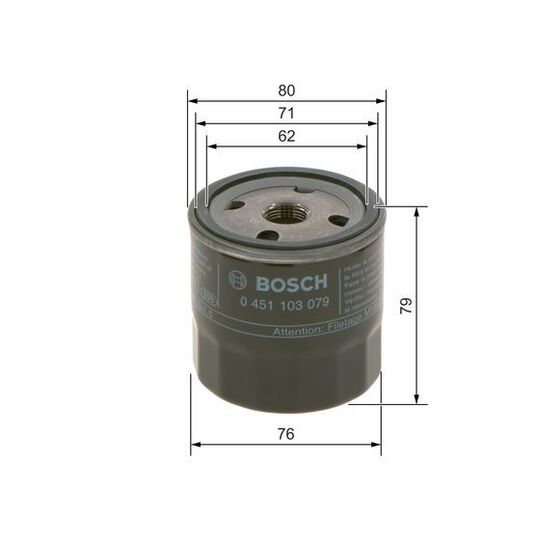 0 451 103 204 - Oil filter 