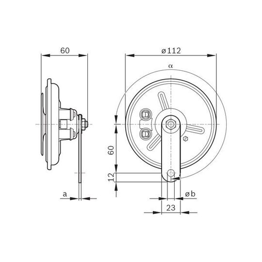 0 986 320 314 - Air Horn 