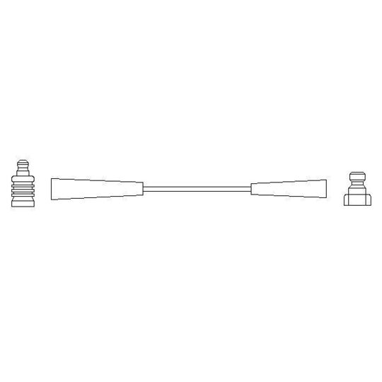 0 986 356 055 - Ignition Cable 