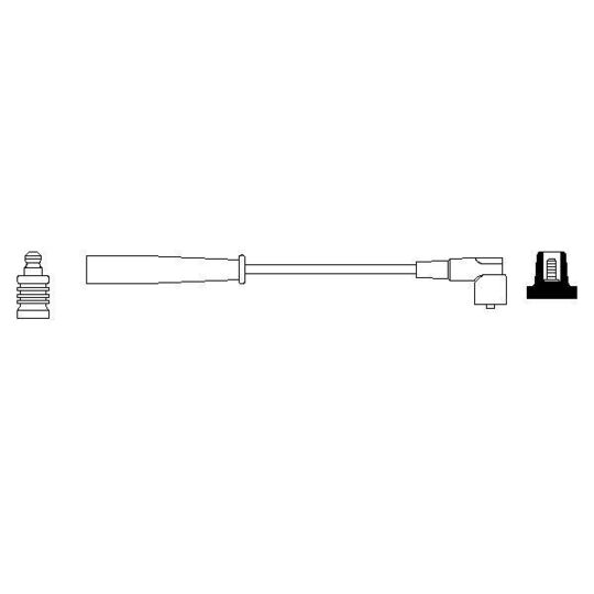 0 986 356 131 - Ignition Cable 