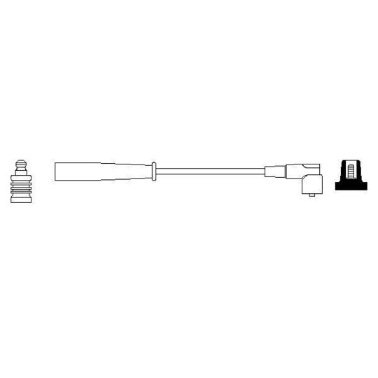 0 986 356 129 - Ignition Cable 
