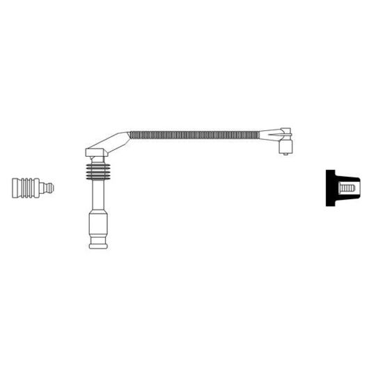 0 986 356 251 - Ignition Cable 