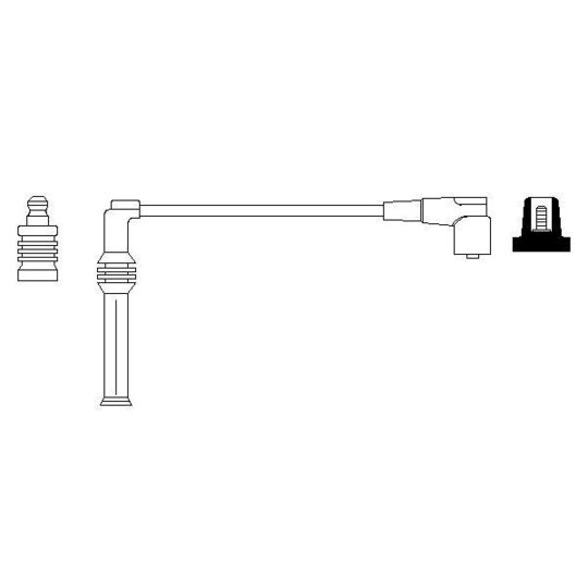 0 986 356 183 - Ignition Cable 