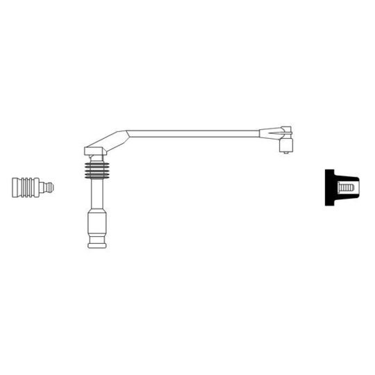 0 986 356 250 - Ignition Cable 