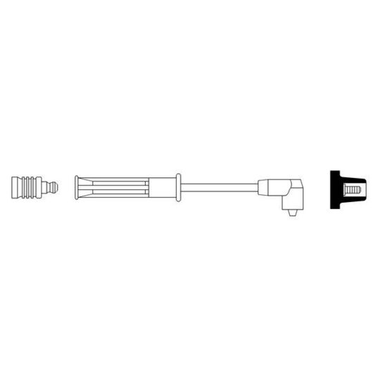 0 986 356 271 - Ignition Cable 