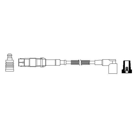 0 986 357 703 - Ignition Cable 